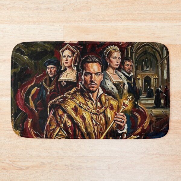 Item preview, Henry & His Queens: Renaissance Drama Fine Art designed and sold by Art's Diner.