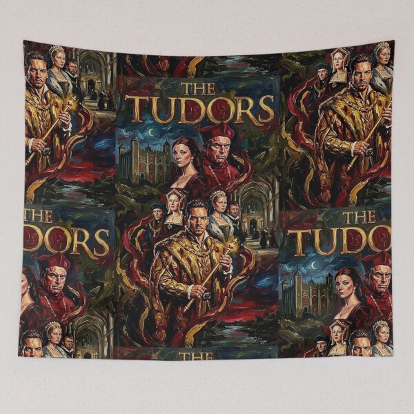 Item preview, Henry & His Queens: Renaissance Drama Fine Art designed and sold by Art's Diner.