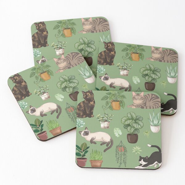 Item preview, Plants And Kitties designed and sold by CowboyRaija.