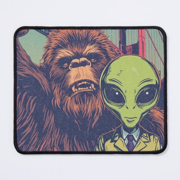 Item preview, Bigfoot & Alien Travel - San Francisco designed and sold by 3D SONS SUPPLY.