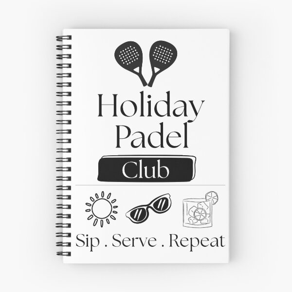 Item preview, Padel Holiday Club designed and sold by CoastStudio.