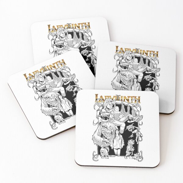 Item preview, Labyrinth black and white  designed and sold by BarnesComicArt.