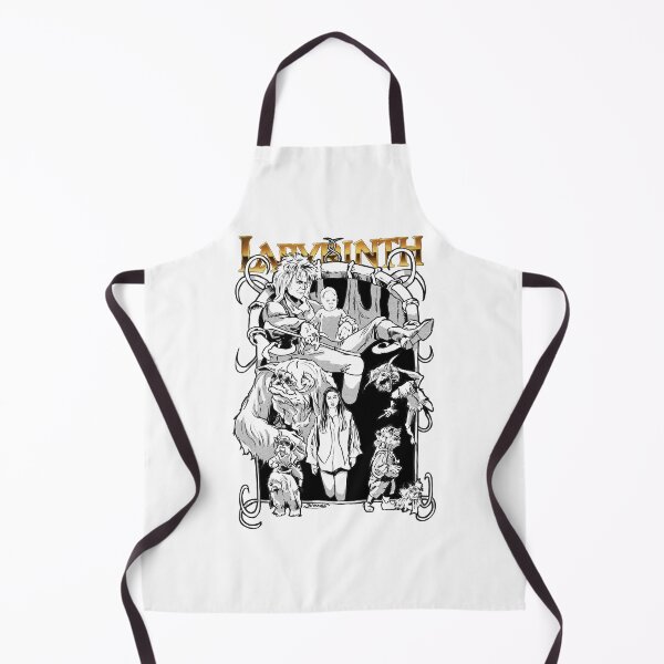 Item preview, Labyrinth black and white designed and sold by BarnesComicArt.