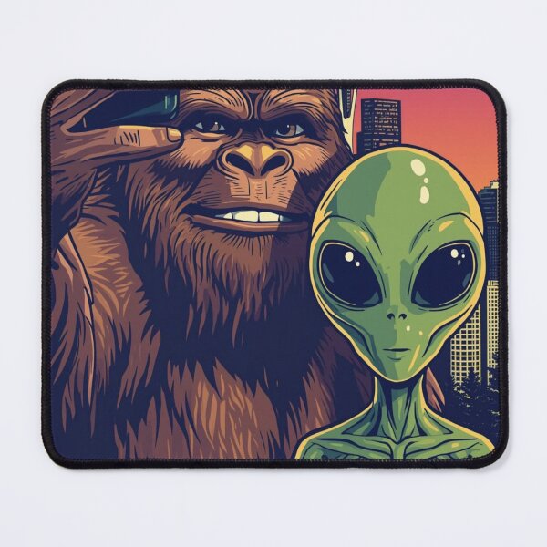 Item preview, Bigfoot & Alien Travel - Seattle designed and sold by 3D SONS SUPPLY.