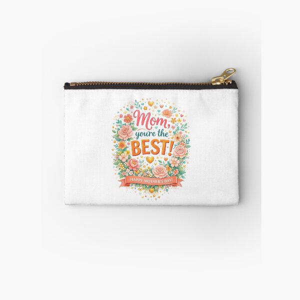 Item preview, Mom You’re The Best Cute Mother’s Day Gift Floral Colorful Happy Mom Design designed and sold by jglobal360.