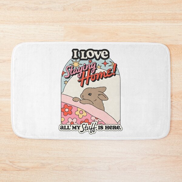 Item preview, I Love Staying Home! designed and sold by SlayPOPShop.