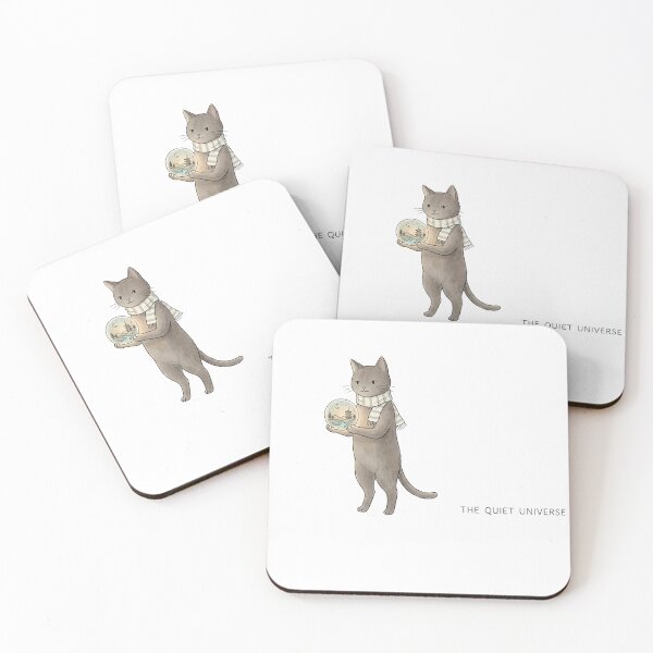 Item preview, My World Is Small Introvert Cat designed and sold by Quiet Mode Studio.