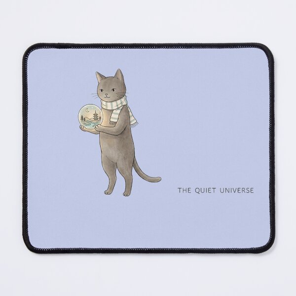 Item preview, My World Is Small Introvert Cat designed and sold by Quiet Mode Studio.