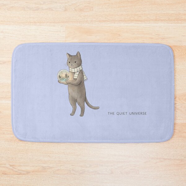 Item preview, My World Is Small Introvert Cat designed and sold by Quiet Mode Studio.