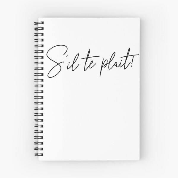 Item preview, French Words S'il te Plait White designed and sold by shudge_art.
