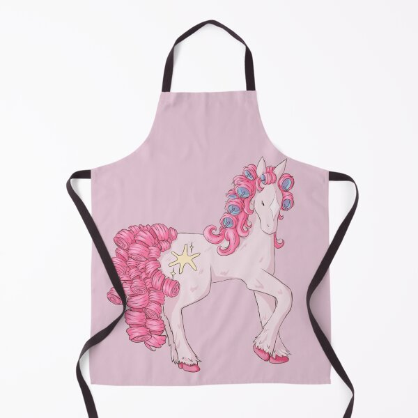 Item preview, Pink pony in hair rollers designed and sold by jucreats.png.