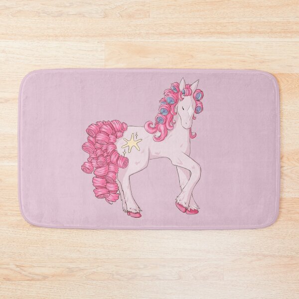 Item preview, Pink pony in hair rollers designed and sold by jucreats.png.
