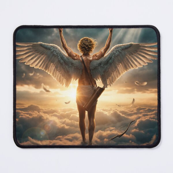 Item preview, Cupid Rage Quit — Even Love Gives Up Sometimes Digital Art designed and sold by boSHO STUDIO.