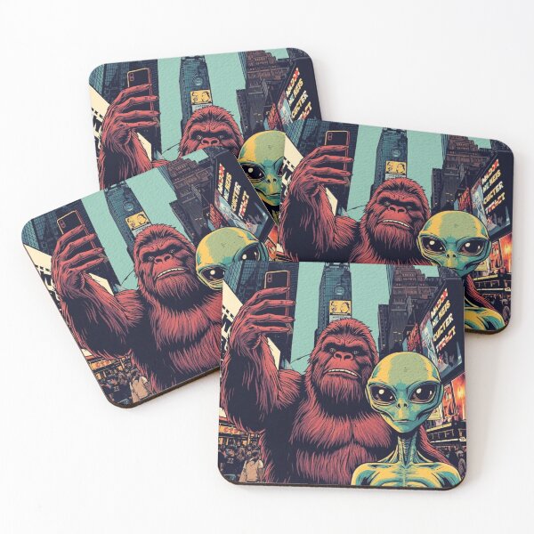 Item preview, Bigfoot & Alien Travel - Times Square New York designed and sold by 3D SONS SUPPLY.