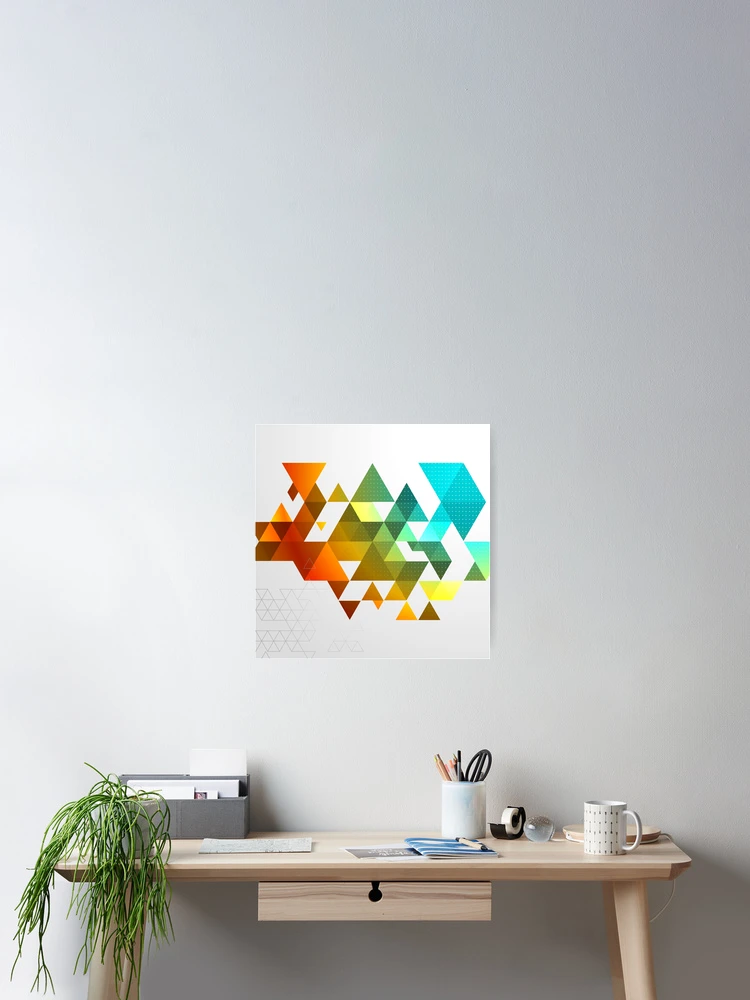 Thumbnail 2 of 3, Poster, Triangular designed and sold by hyperite.
