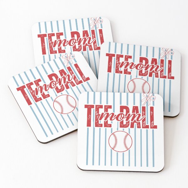 Item preview, Tee Ball Mom Proud Baseball Chaos Life designed and sold by FreshVibe Prints.