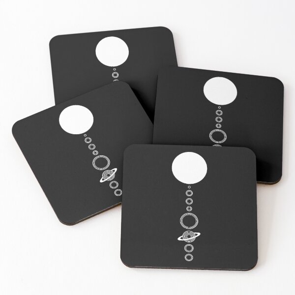 Item preview, Minimalist Solar System Planets Geometric Line designed and sold by AnAzArt.