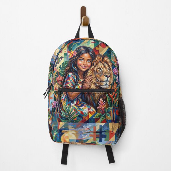 Item preview, The girl and the lion. designed and sold by Natalia-Vlad.