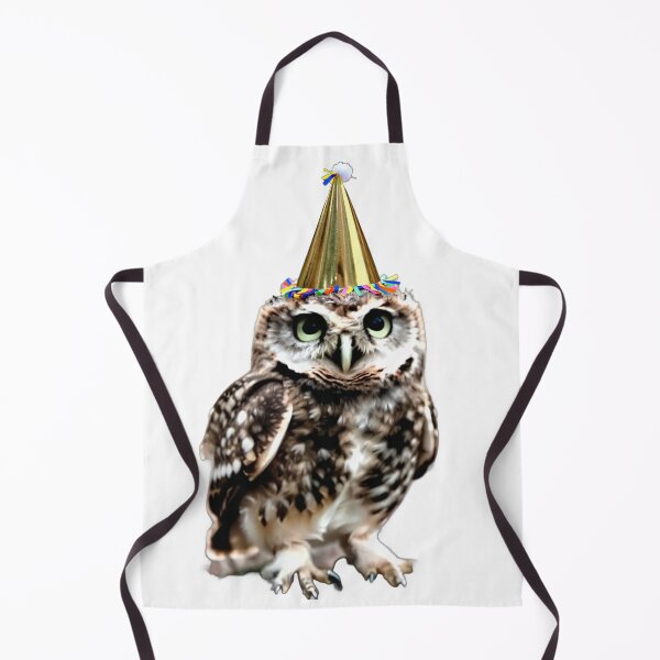 Item preview, Cute Owl in a Party Hat designed and sold by Mia's Menagerie.