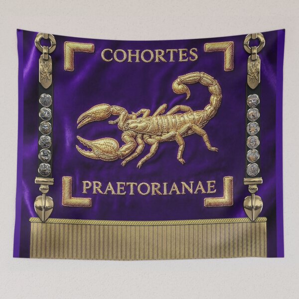 Item preview, Praetorian Guard Standard - Vexillum of Cohortes Praetorianae designed and sold by Serge Averbukh Art Studio.