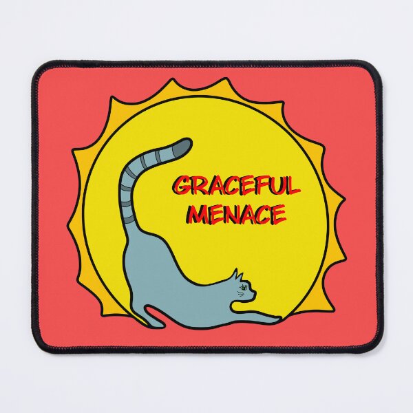 Item preview, Graceful Menace in Ornamental Cat Style designed and sold by anamariafischer.