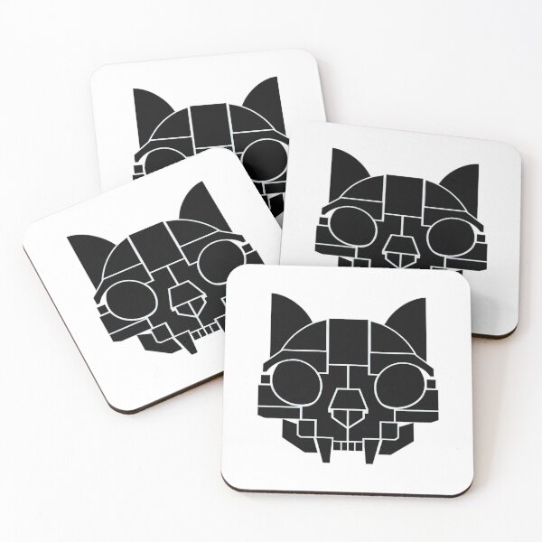 Item preview, Cat Skull – Tech Geometry designed and sold by LuveraxArt.