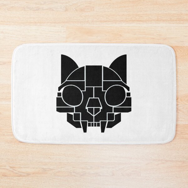 Item preview, Cat Skull – Tech Geometry designed and sold by LuveraxArt.
