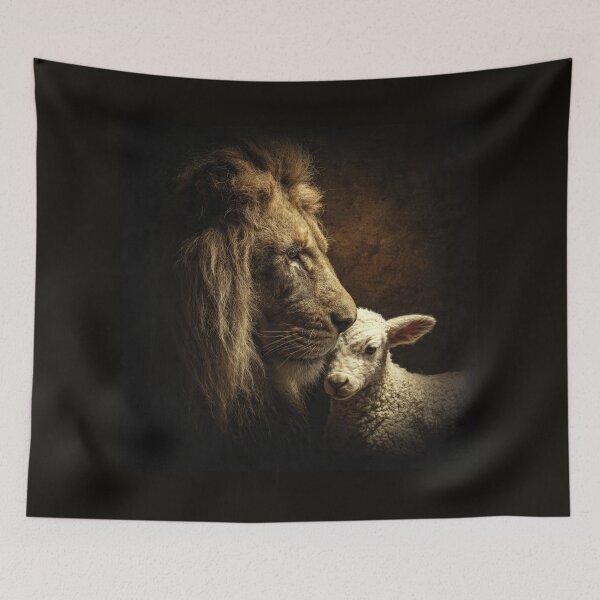 Item preview, The Lion and the Lamb designed and sold by Savannah Gibbs.