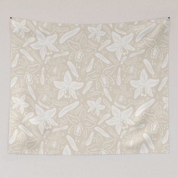 Item preview, orchid pattern designed and sold by KitschByKate.