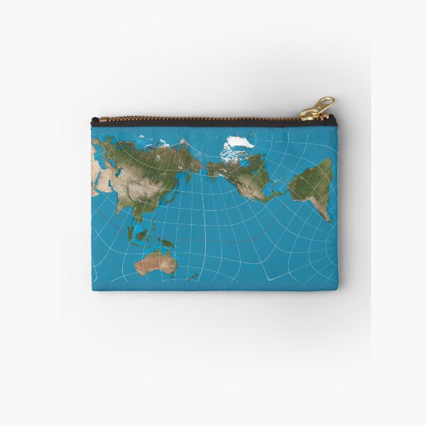 Item preview, Colorful Physical World Map Geography Lover Print designed and sold by AsKartongs.