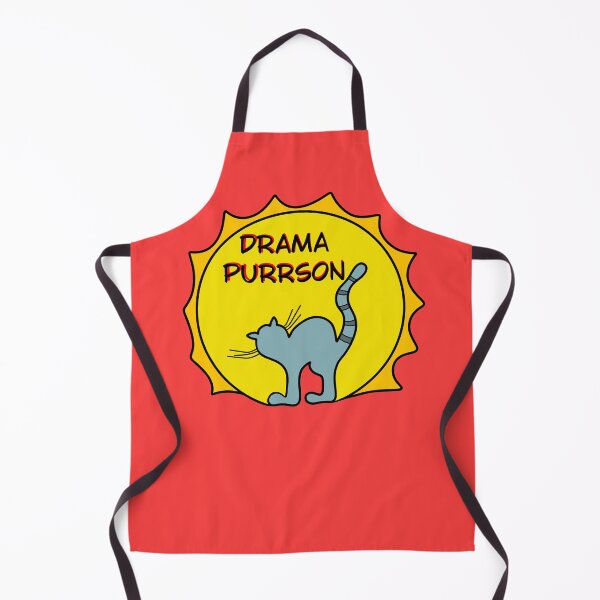 Item preview, Drama Purrson in Ornamental Cat Style designed and sold by anamariafischer.