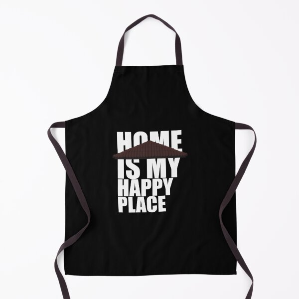 Item preview, Home Is My Happy Place - Minimalist Cozy Aesthetic Typography designed and sold by TheBllrule.