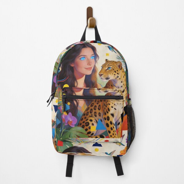 Item preview, A woman and a leopard. designed and sold by Natalia-Vlad.
