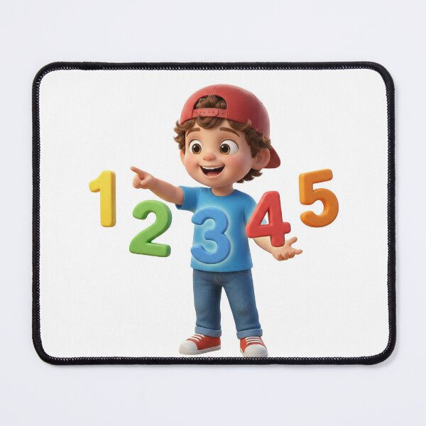 Item preview, Counting 1 2 3 4 with Faris & Friends - 3D Math Cartoon designed and sold by FarisFunStore.