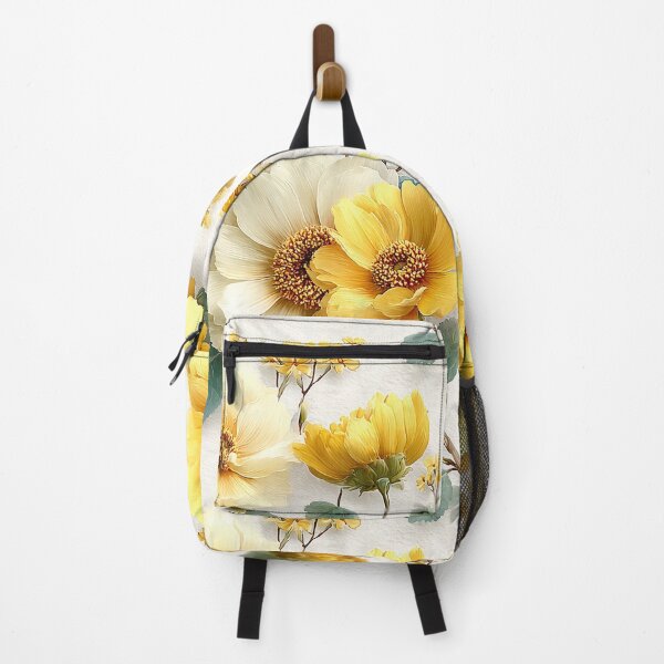 Item preview, Golden Sunflower Meadow Watercolor Pattern designed and sold by Nine Lives Studio.