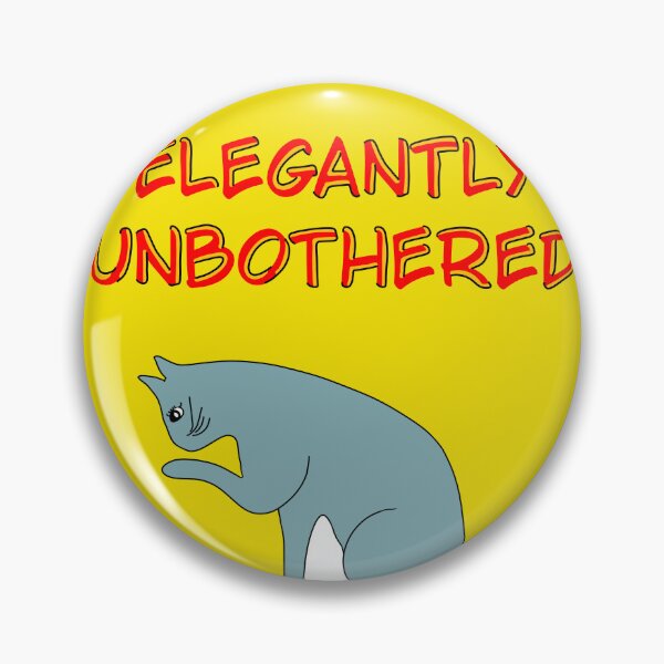 Item preview, Elegantly Unbothered in Ornamental Cat Style designed and sold by anamariafischer.