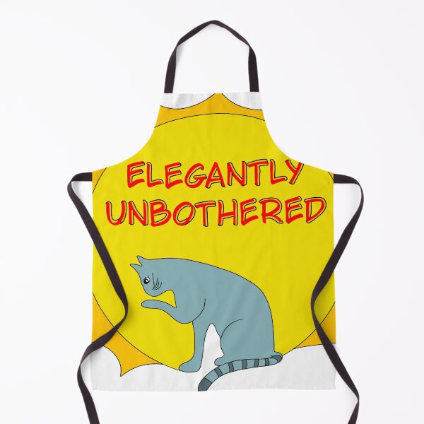 Item preview, Elegantly Unbothered in Ornamental Cat Style designed and sold by anamariafischer.