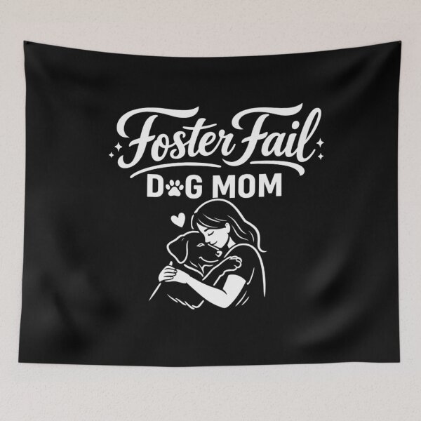 Item preview, Foster Fail Dog Mom Rescue Dog Lover Adoption Pet Life designed and sold by FreshVibe Prints.