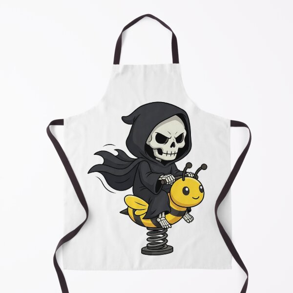 Item preview, Grim Reaper Riding Bumblebee Spring Rider designed and sold by k3rstman1.