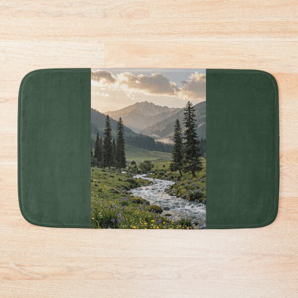 Item preview, The golden respite of the alpine valley designed and sold by Tordyna.