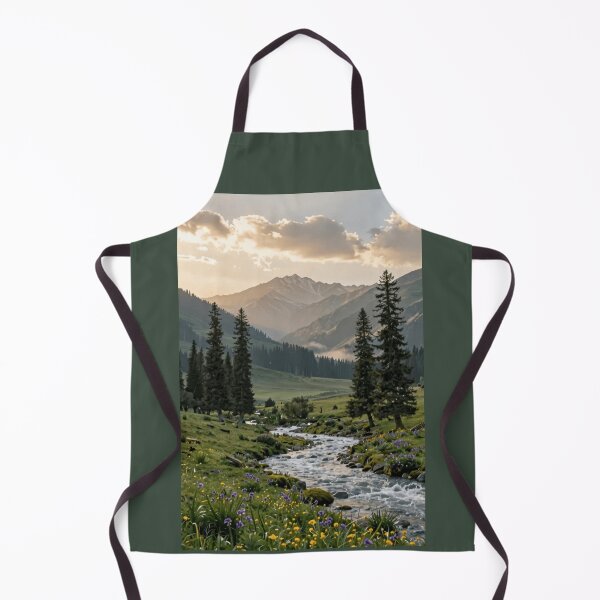 Item preview, The golden respite of the alpine valley designed and sold by Tordyna.