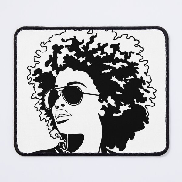 Item preview, Minimal Black Square Design | Abstract Dark Aesthetic | Black Woman Inspired Modern Art designed and sold by lilastonart.