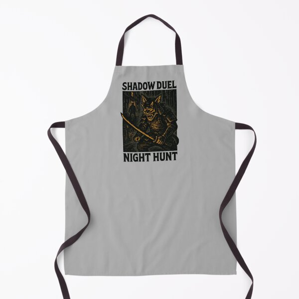 Item preview, Distressed Oni Mask Cat Samurai Night Hunt designed and sold by SholoStudio.