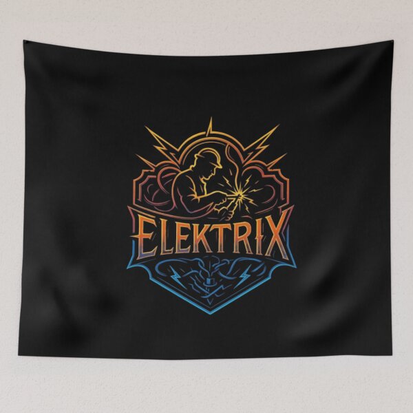 Item preview, Elektrix Electrician Design, Electrical Worker Shirt, Wiring, Voltage, Power Energy, Electrician Gift, Electrical Technician Design designed and sold by Typologystudios.