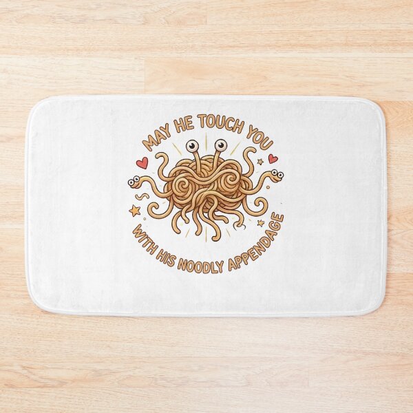 Item preview, Pastafarian Flying Spaghetti Monster Noodly Appendage Humor designed and sold by k3rstman1.
