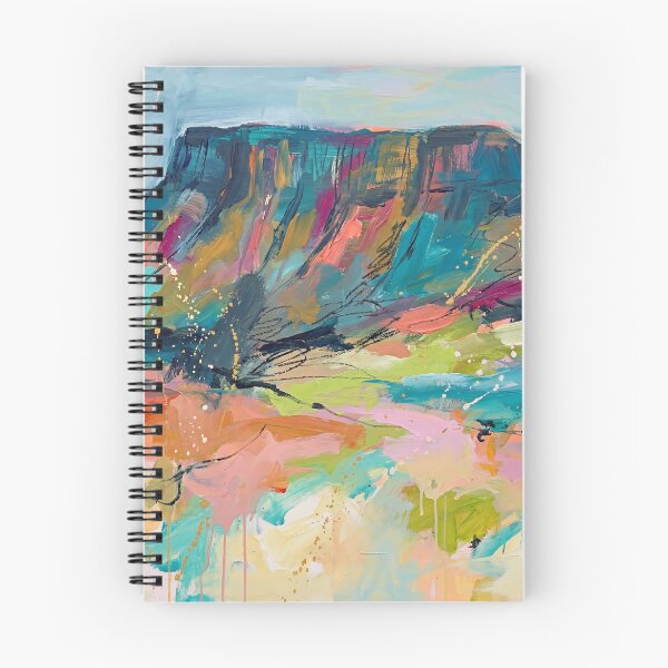 Item preview, Colourful Abstract Benbulben Ireland Landscape Art Print designed and sold by Printpix.
