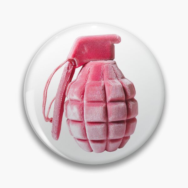 Item preview, Pink Velvet Grenade designed and sold by Swedeprep.