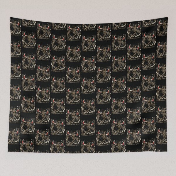 Item preview, Grunge Raging Bull Street Art designed and sold by SholoStudio.