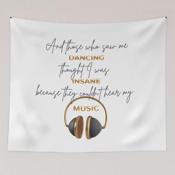 Item preview, Dancing To My Own Music Quote designed and sold by Ginastle26.