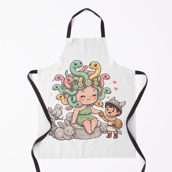 Item preview, Cute Chibi Medusa and Perseus Greek Mythology designed and sold by k3rstman1.